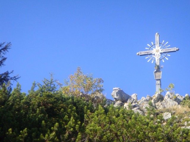 Gipfelkreuz Peitingskopf - Unken 